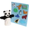 Panda Bear Puppet & 10-Piece Storytelling Props Set | Interactive Book Companion*