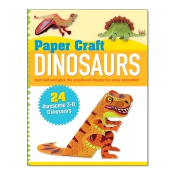 Paper Craft Dinosaurs Activity Book