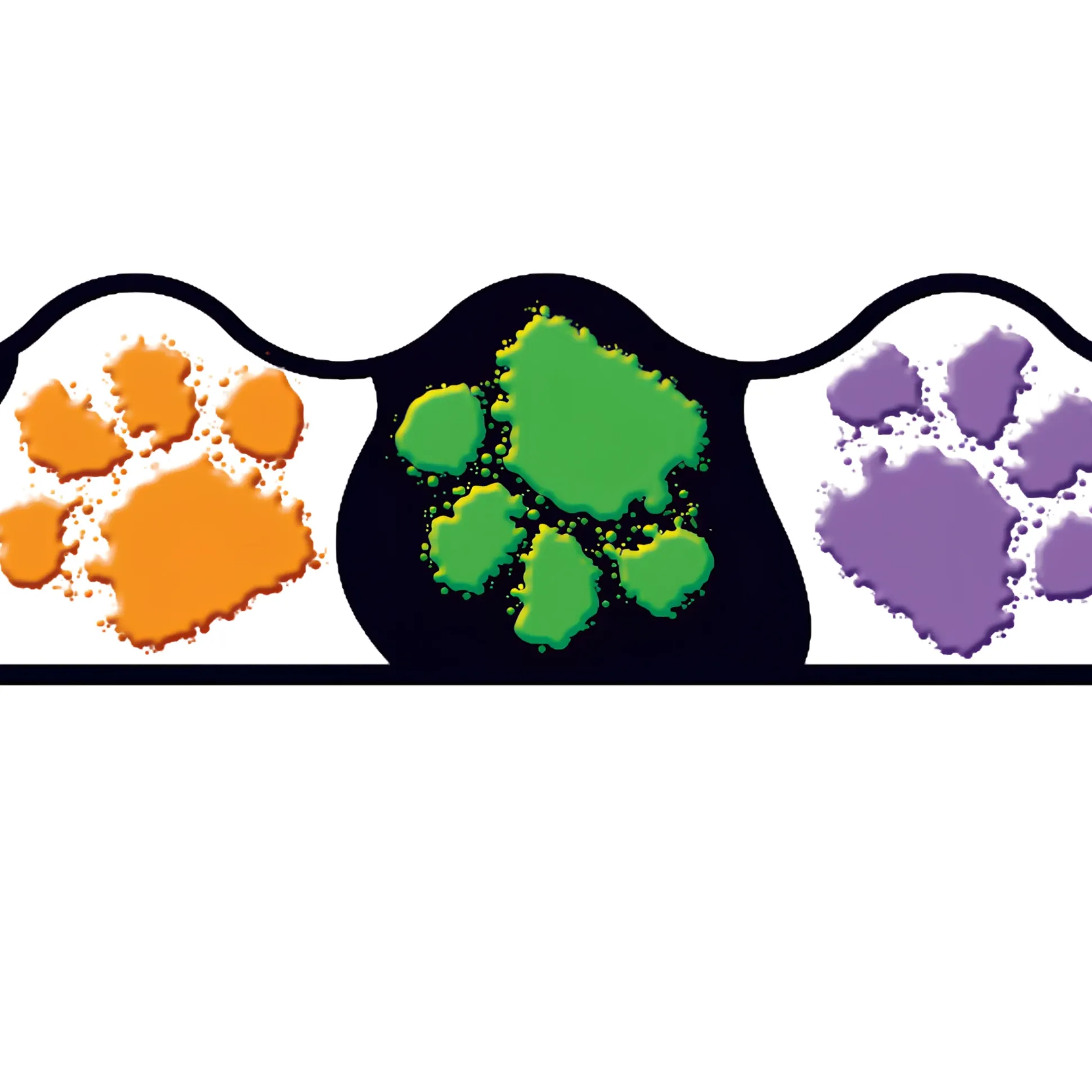 Paw Prints Border Terrific Trimmers® - 39 ft