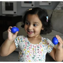 12-Piece Class-Size Egg Shaker Set | Musical Rhythm & Sensory Play