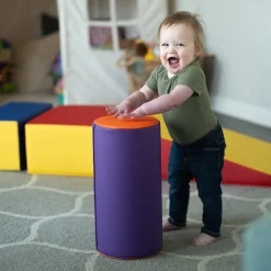 5 Piece Lightweight Vinyl Soft Play Forms | Toddler Cushioned Climbing & Crawling Shapes