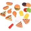 23-Piece Pretend Picnic Food Set | Durable Vinyl Play Food