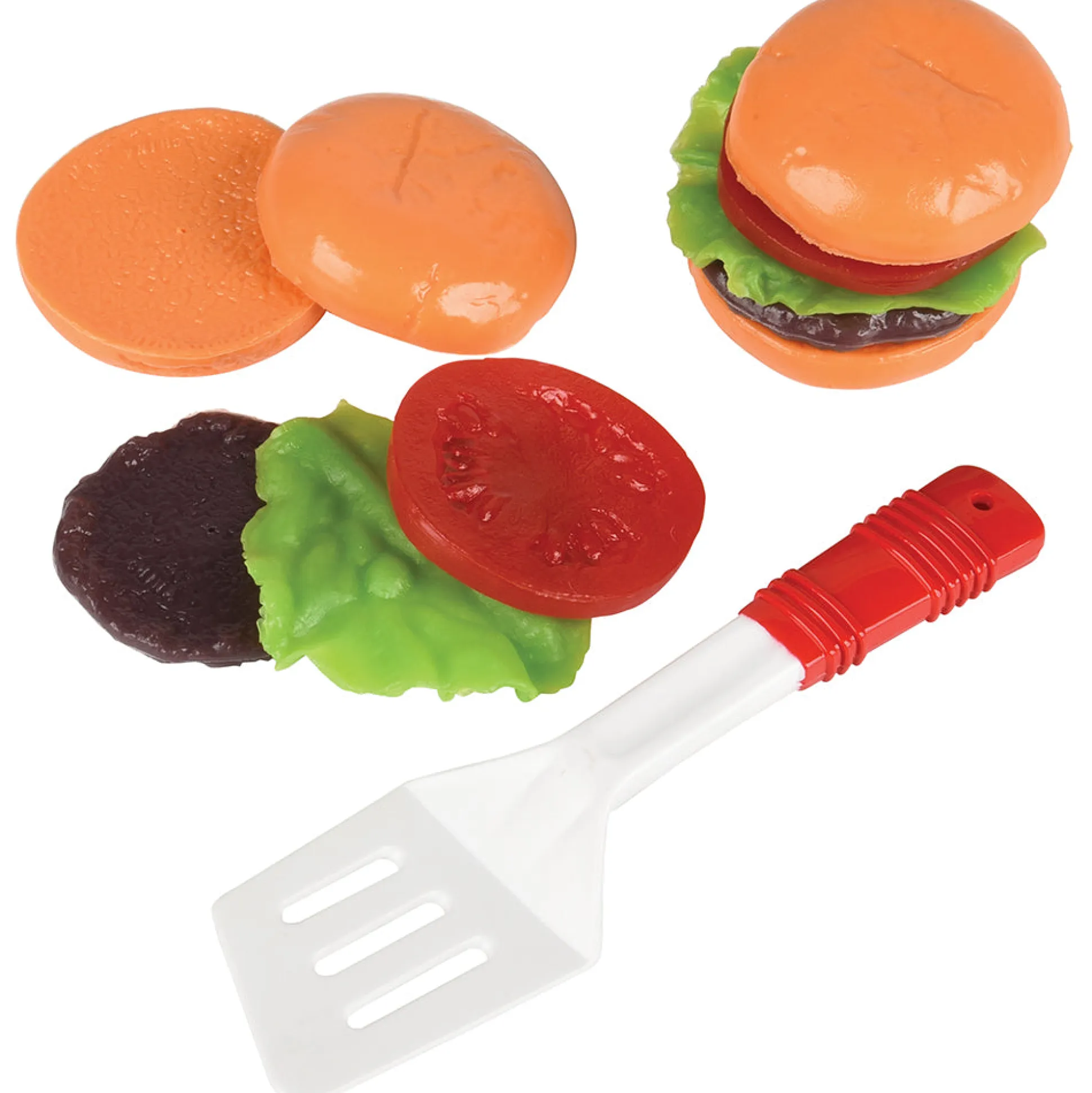 23-Piece Pretend Picnic Food Set | Durable Vinyl Play Food