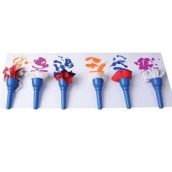 6-Piece Textured Fabric Brushes