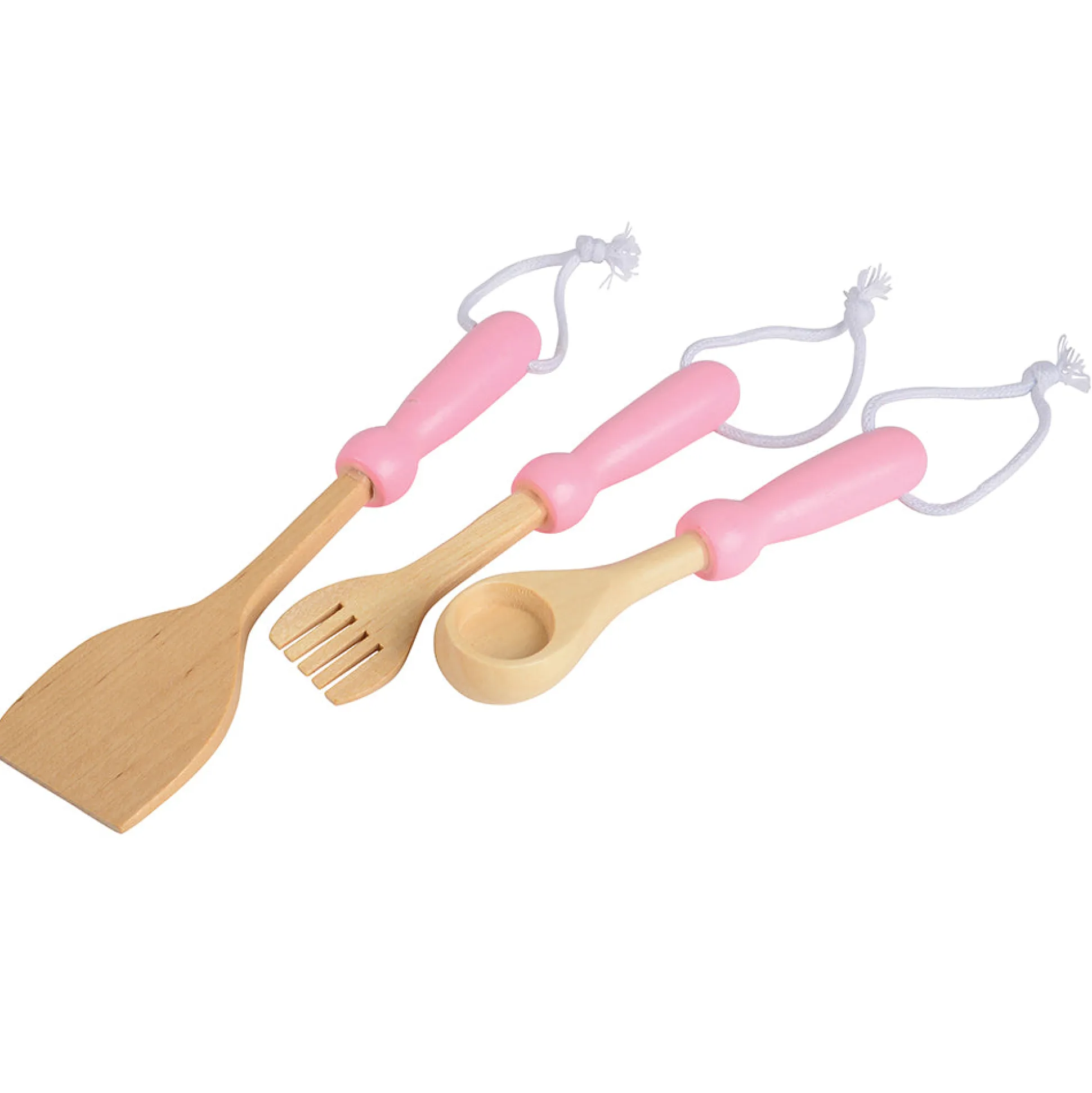 36-Piece Wooden Toy Dishes & Utensils Basics Set | including Pots, Pans