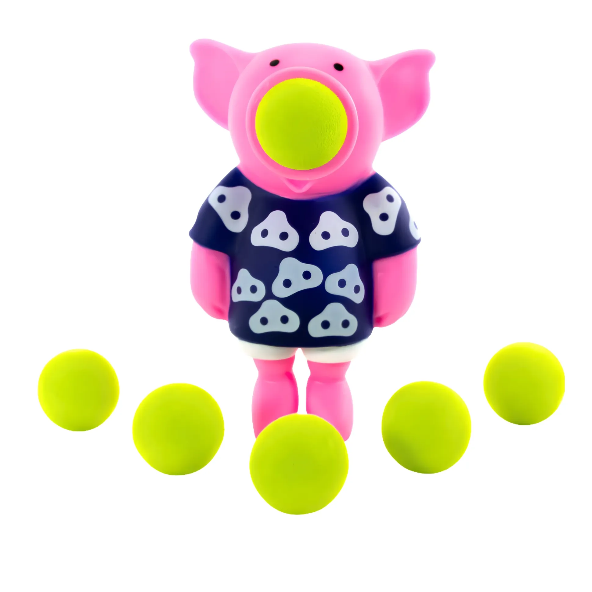 Pig Popper - STEM Air Powered Ball Launcher