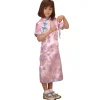 Pink Satin Celebration Robe | East Asia