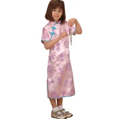 Pink Satin Celebration Robe | East Asia