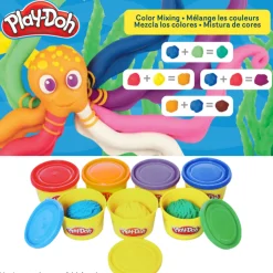 Play-Doh Mini Dough Classroom Pack – 10 Individual Tubs for Ages 2+