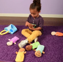 Plush Diverse Expression Baby Dolls | Cuddly Emotional Learning Dolls