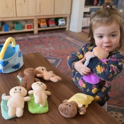 Plush Diverse Expression Baby Dolls | Cuddly Emotional Learning Dolls