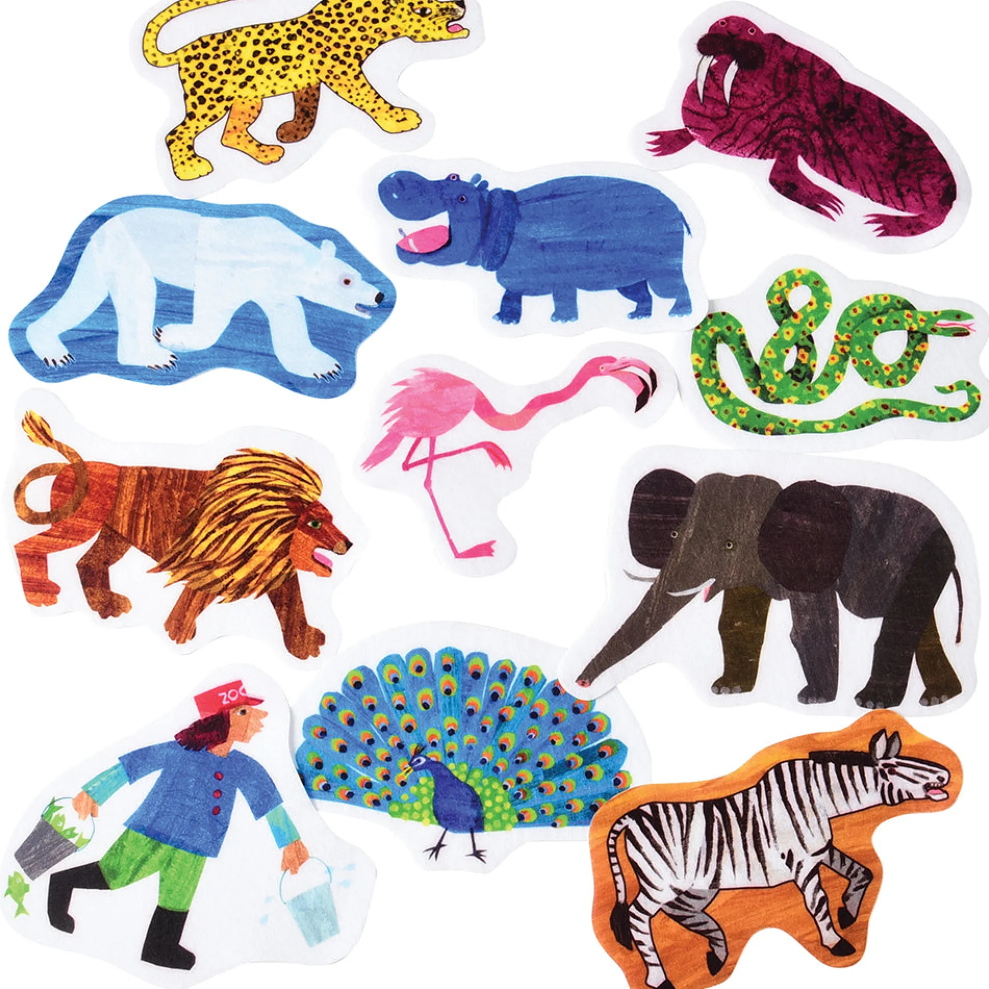 Polar Bear, What Do You Hear? | 11-Piece Flannel Board Felt Story Set with Learning Guide