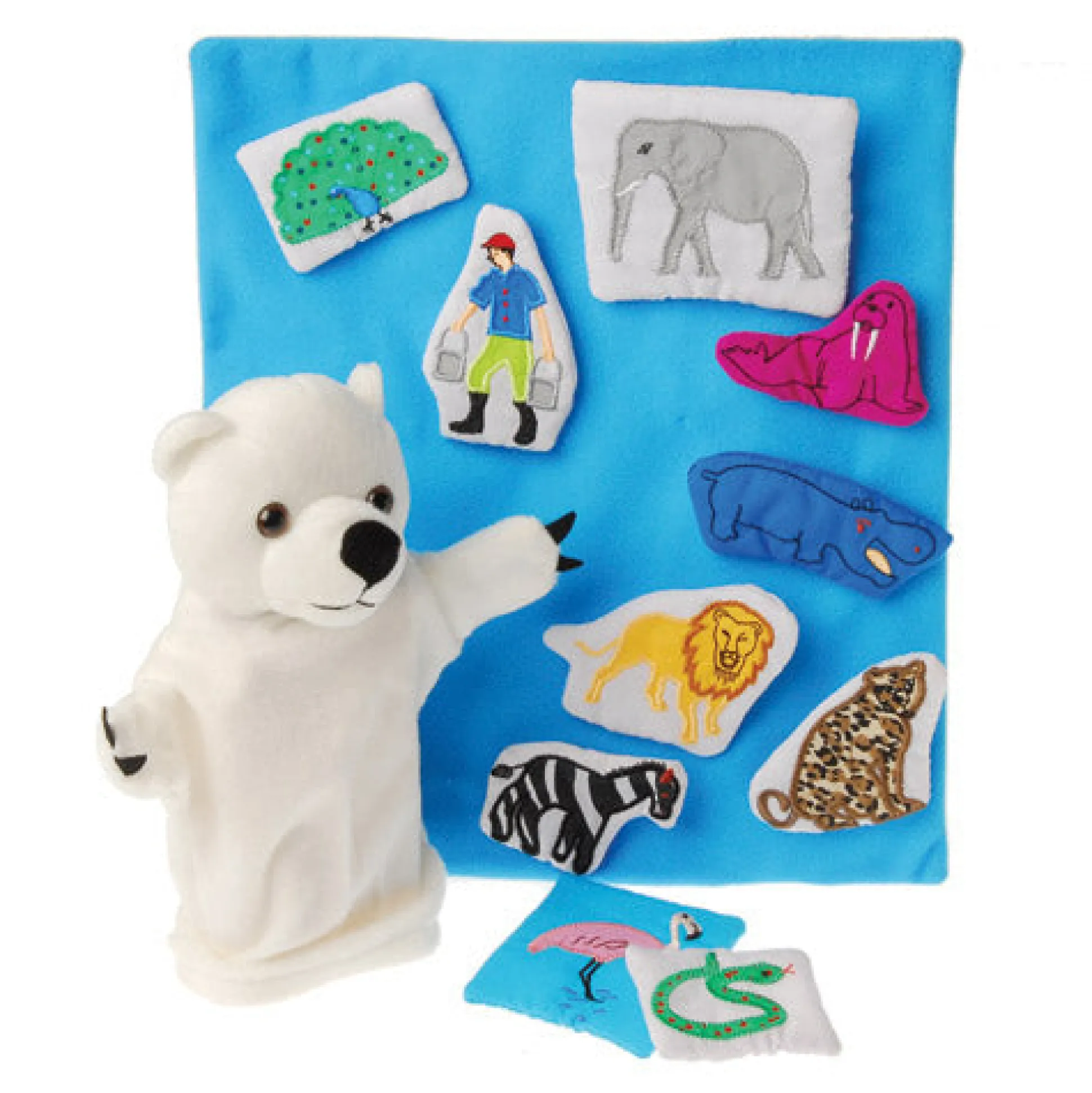 Polar Bear....What Do You Hear? Puppet & Props*