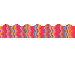 Poppin' Patterns Guatemala Stripes Bulletin Board Border, 35 Feet