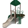 Port Liberty ADA-Compliant Playground Structure | 36" High Platform with Slide, Climbers & Drum Panel for Ages 2–12