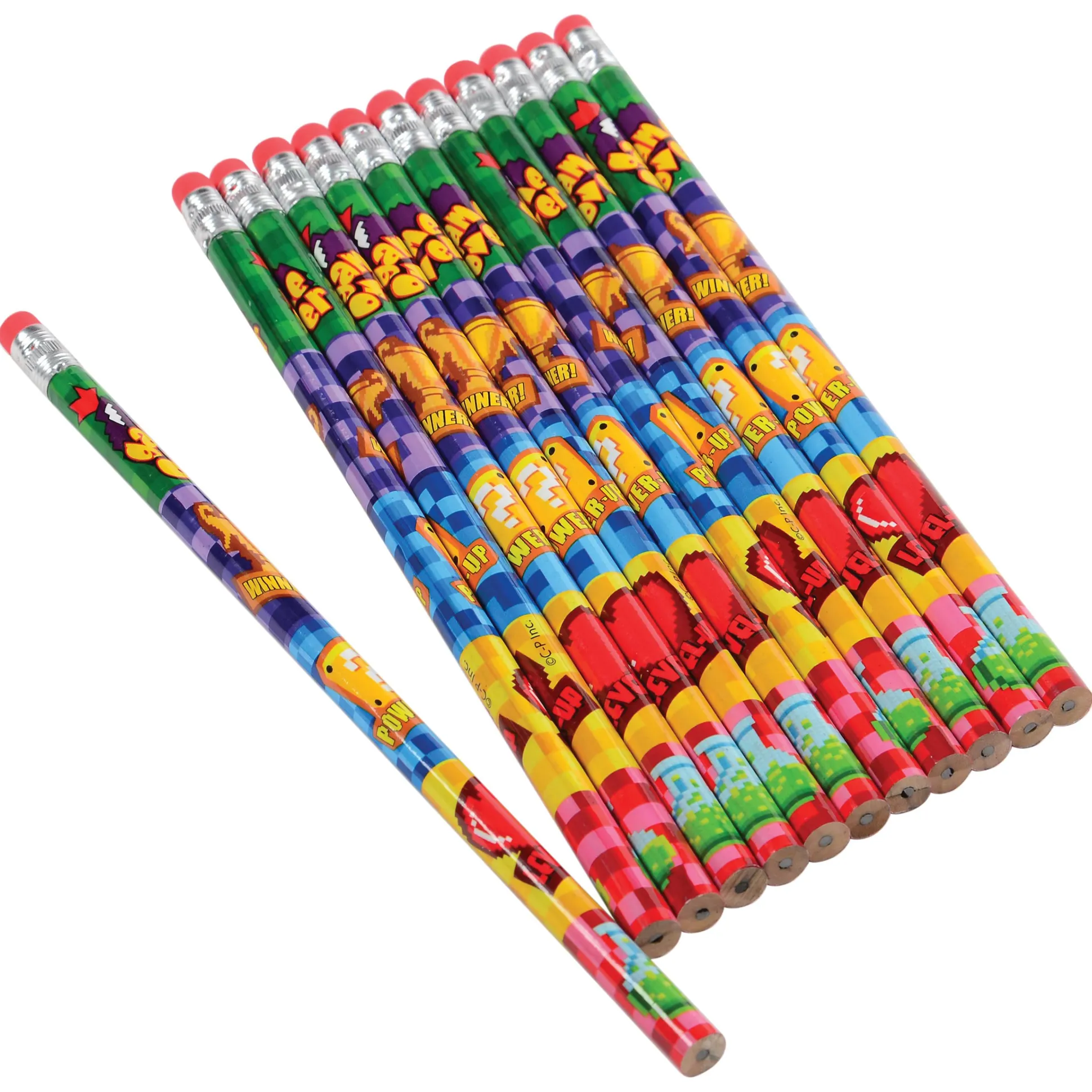 Power Up Incentive Pencils for Classrooms & Afterschool