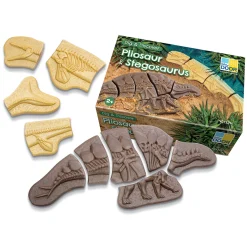 Prehistoric Fossil Dig & Build Set | 6 Dinosaur Skeletons Puzzle Kit
