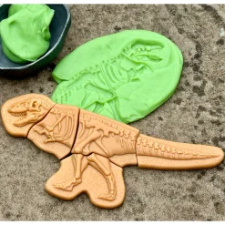 Prehistoric Fossil Dig & Build Set | 6 Dinosaur Skeletons Puzzle Kit