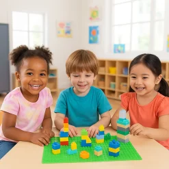 Preschool Sized Building Bases Set of 4