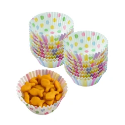 Pretend Baking & Craft Cupcake Liner & Pick Set – 24 Pack