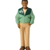 Pretend Play Family African American Dad Individual Figure
