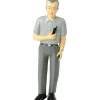 Pretend Play Family Asian Grandpa Individual Figure