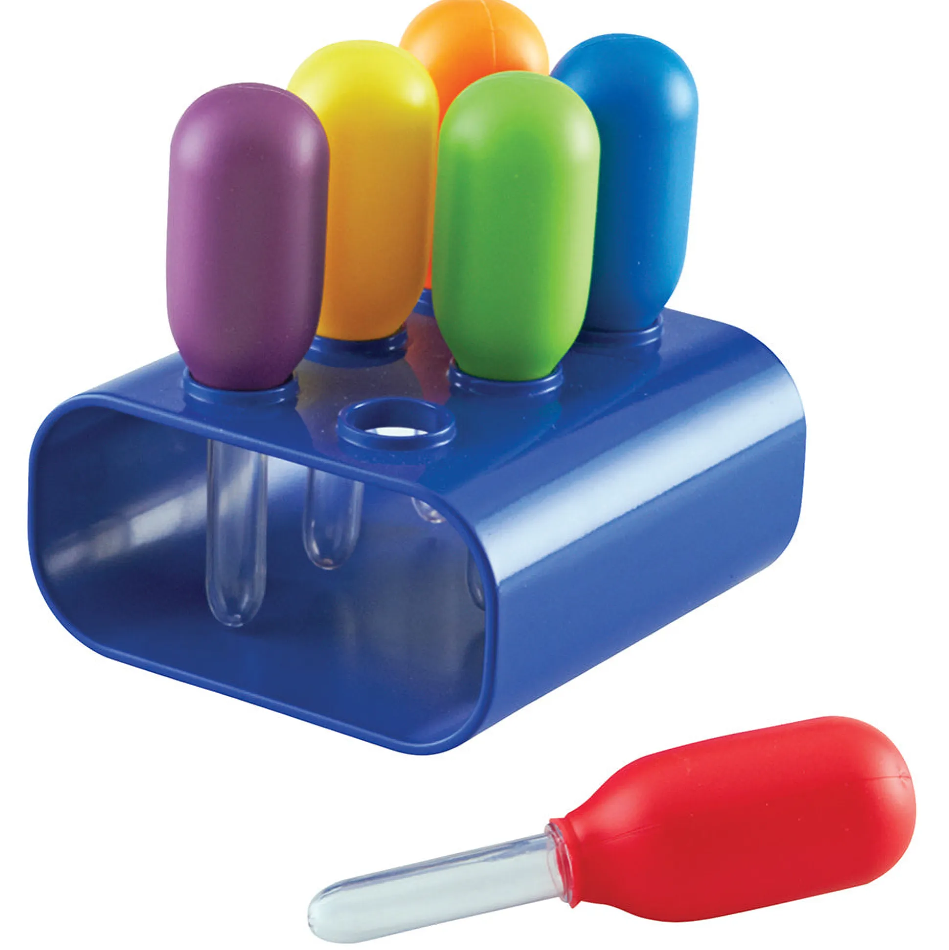 Primary Science Jumbo Eyedroppers with Stand | Fine Motor Skill Tools for Preschool STEM & Sensory Activities