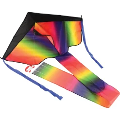 Rainbow Dragon Tail Kite | Easy-Fly Nylon Kite with 41