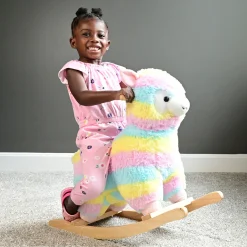 Rainbow Llama Rocker
