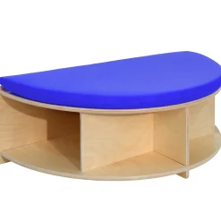Read-A-Round Circle Bench | Cozy Classroom Seating with Storage & Cushioned Comfort