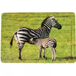 Real Life Mother & Baby Animal Puzzles - Wild Animals