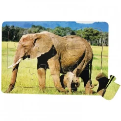 Real Life Mother & Baby Animal Puzzles - Wild Animals