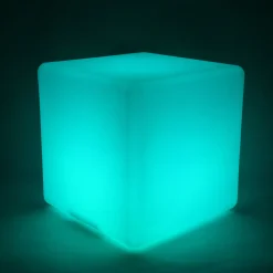 Rechargeable LED Color-Changing Light Cube | Sensory Play, Seating & Calming Classroom Light