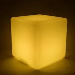 Rechargeable LED Color-Changing Light Cube | Sensory Play, Seating & Calming Classroom Light
