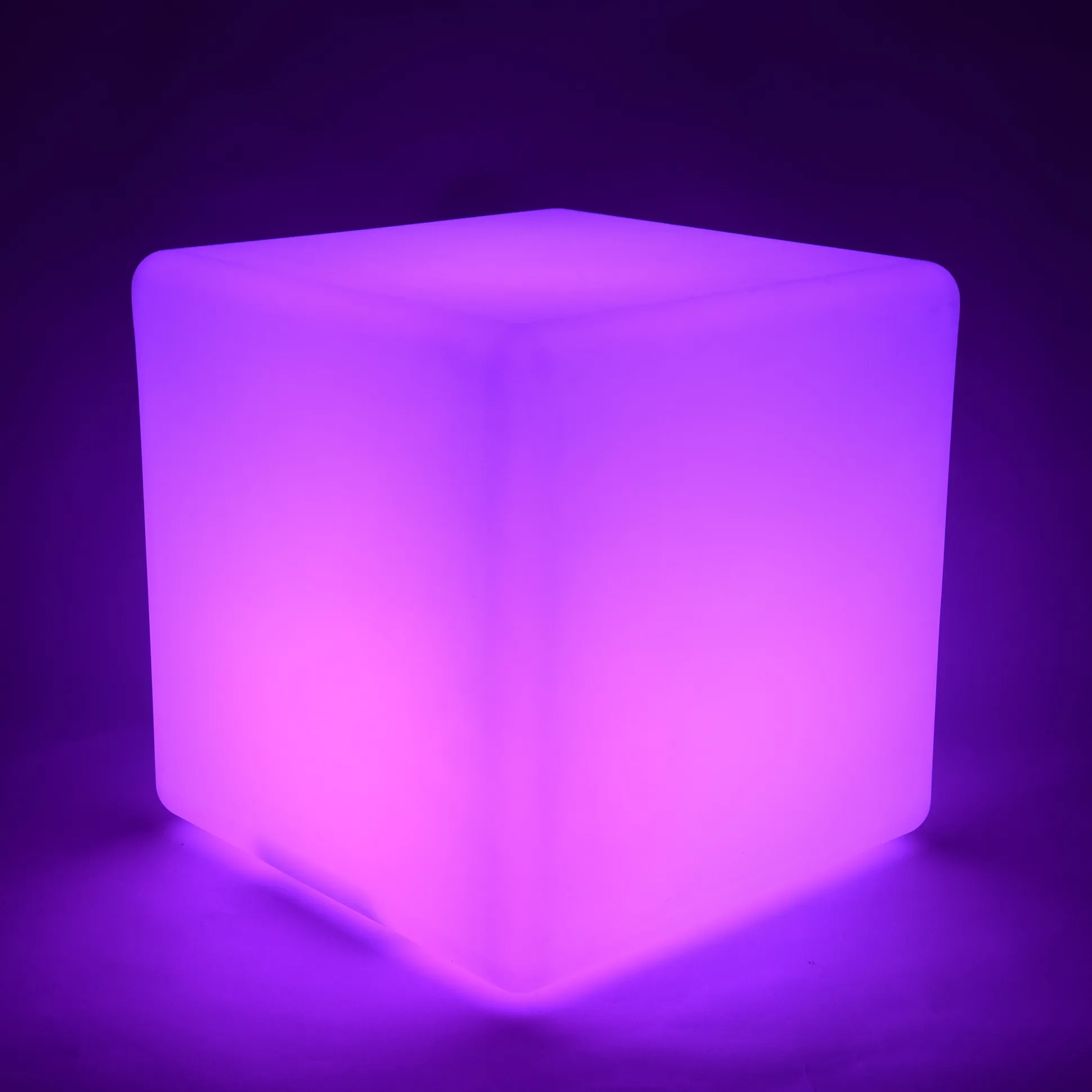 Rechargeable LED Color-Changing Light Cube | Sensory Play, Seating & Calming Classroom Light