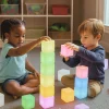 Rechargeable LED Light Blocks | 12-Piece Color-Changing STEM Sensory Building Set