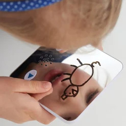 Recordable Sound Bank Mirror | 30-Second Playback & Dry Erasable Cover