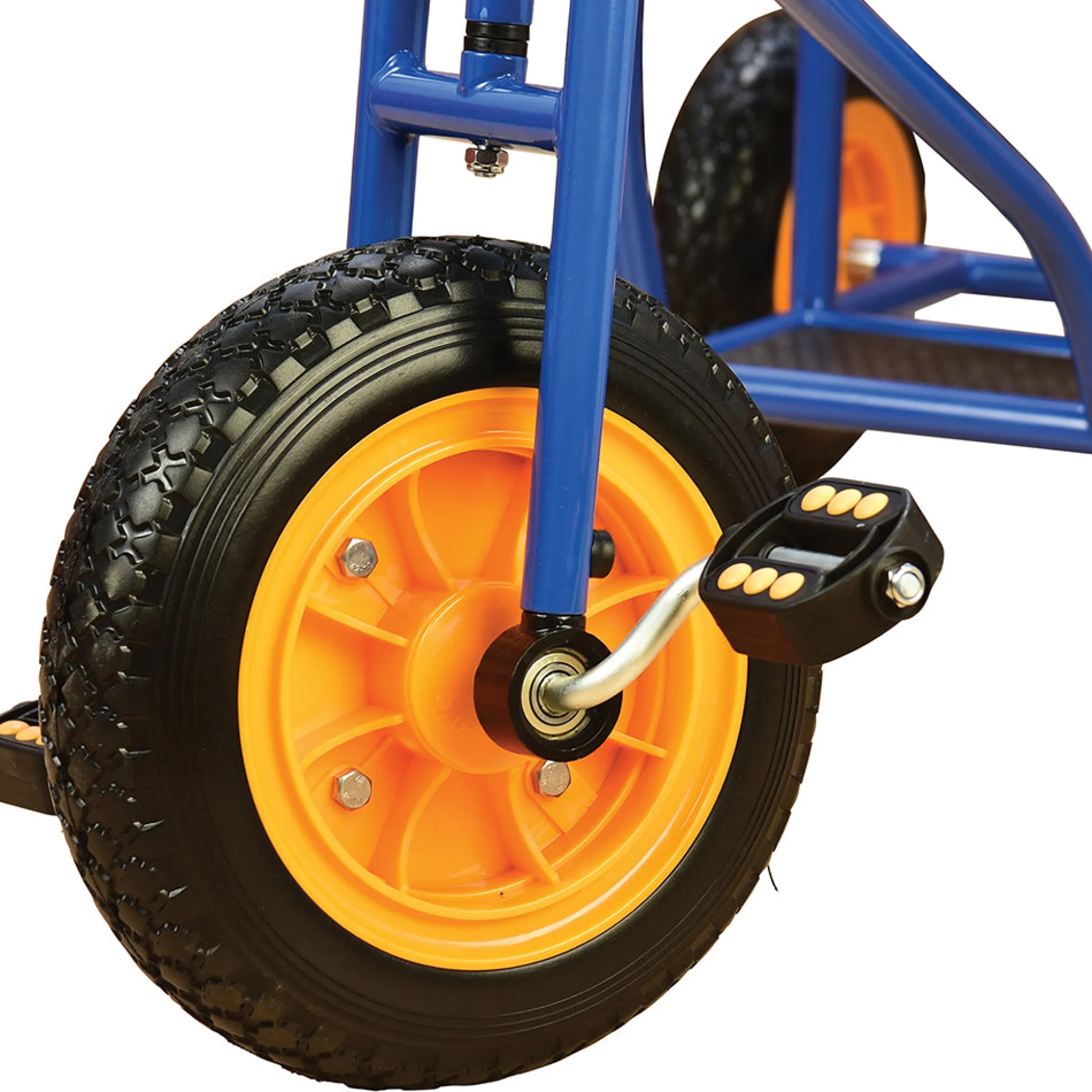 Ride-Along Taxi Trike | Two-Seat Playground Tricycle with Rear Passenger Seat