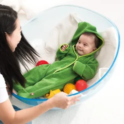 Rocking Balance Bowl | Sensory Movement & Balance Bowl with Rippled Interior