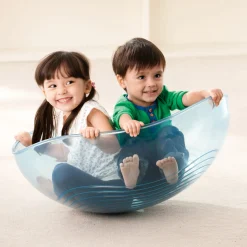 Rocking Balance Bowl | Sensory Movement & Balance Bowl with Rippled Interior