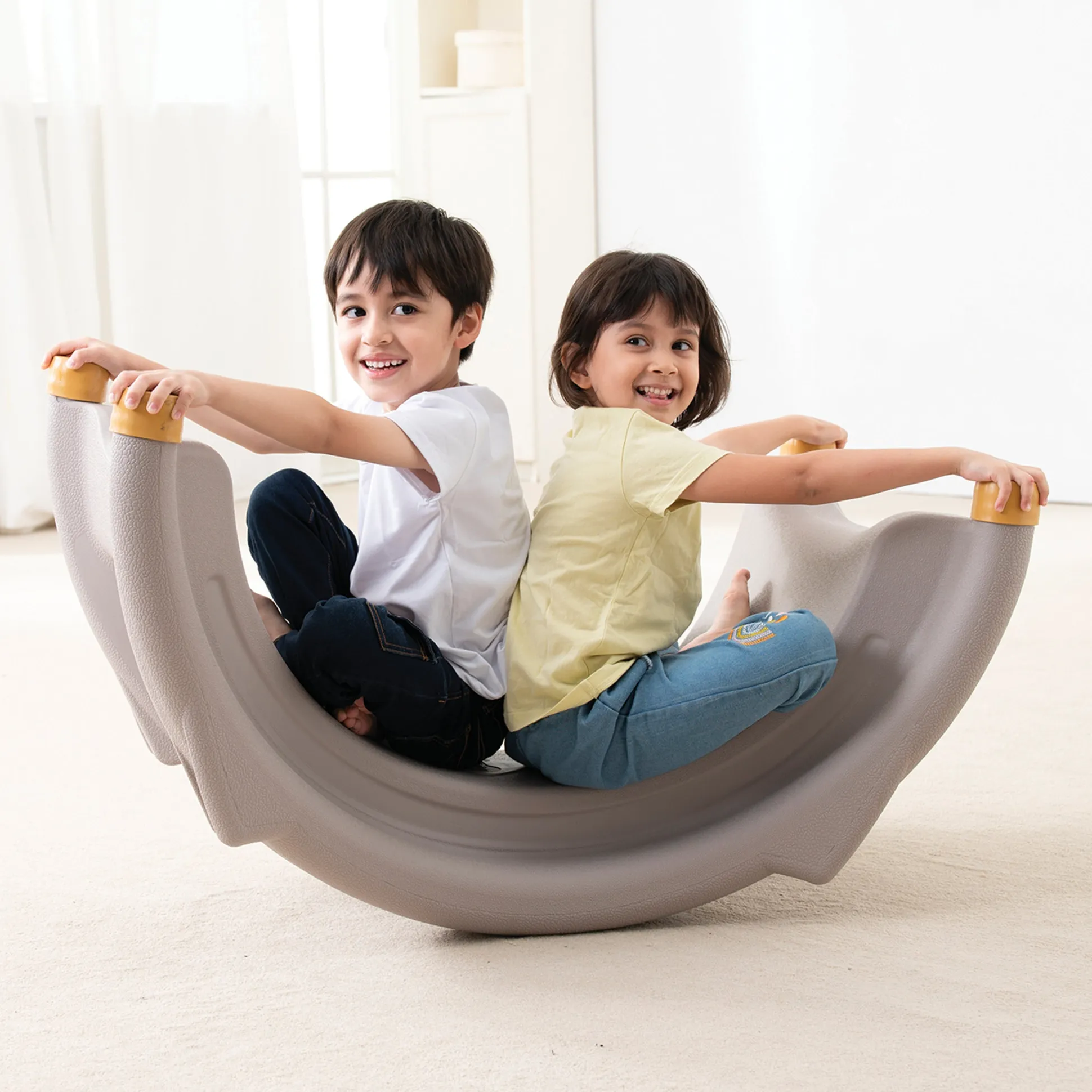 Rocking Climbing Bridge | Indoor Gross Motor Climbing & Rocking Play Structure