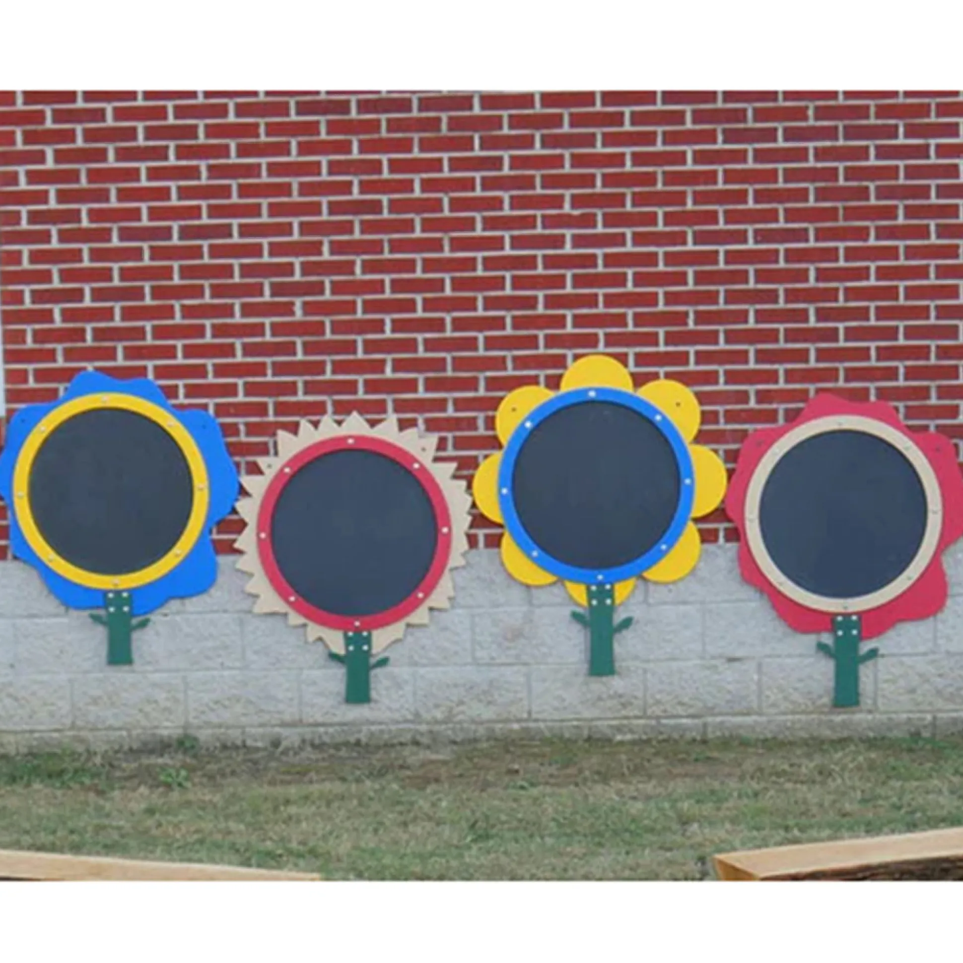 Rose Chalkboard Playground Flower | Mountable for Drawing & Play