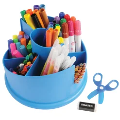Rotating Desktop Art Carousel with 101 Creative Supplies