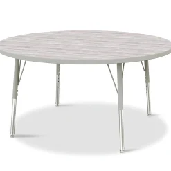 36" Round Gray Table