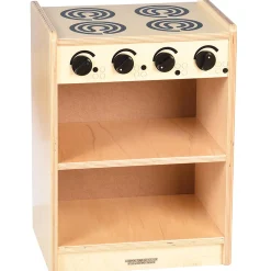 Safe-Play Eco-Friendly Toddler Toy Kitchen | 3 Piece Set
