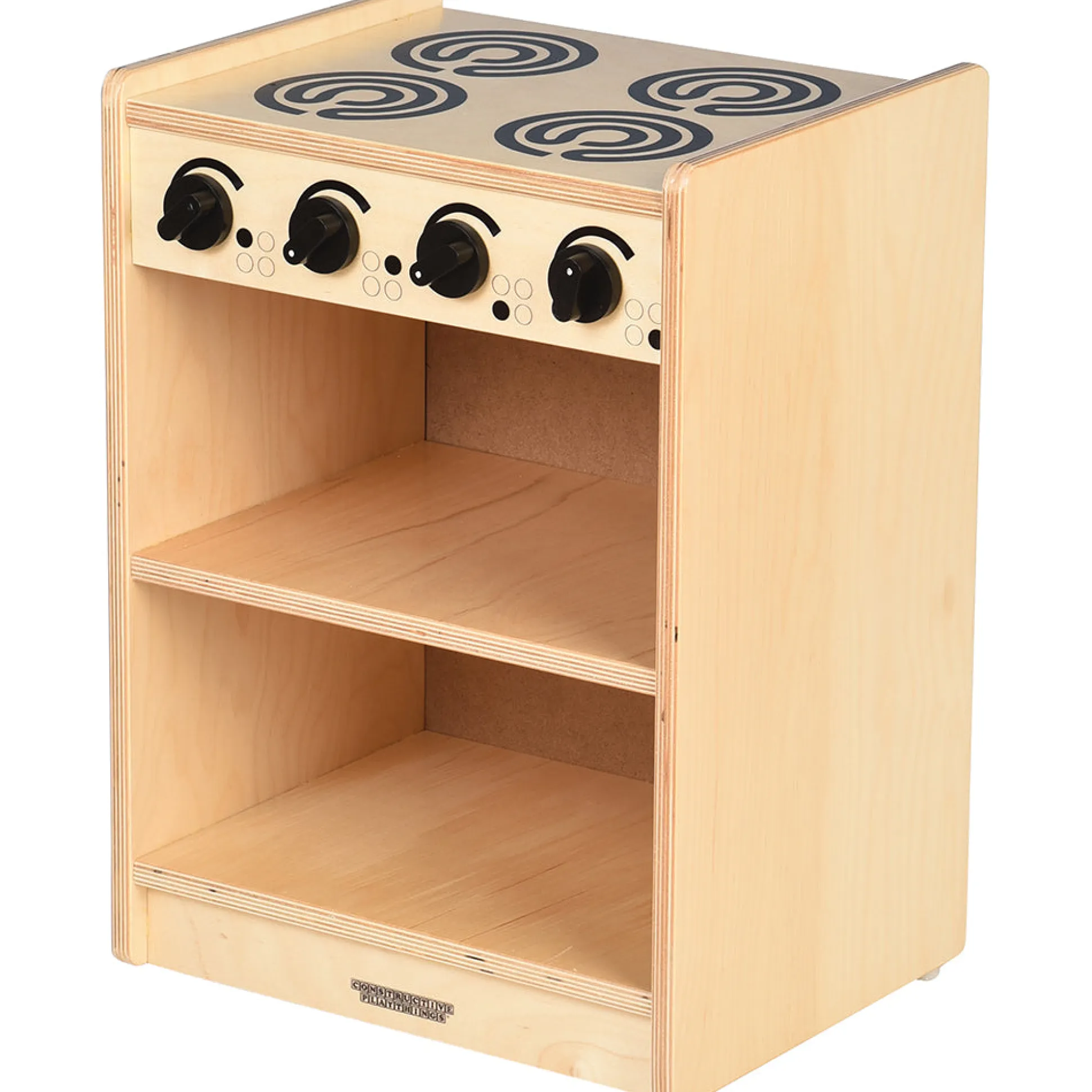 Safe-Play Eco-Friendly Toddler Toy Kitchen | 3 Piece Set