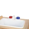 Safe-Play Eco-Friendly Wooden Toddler Kitchen Sink