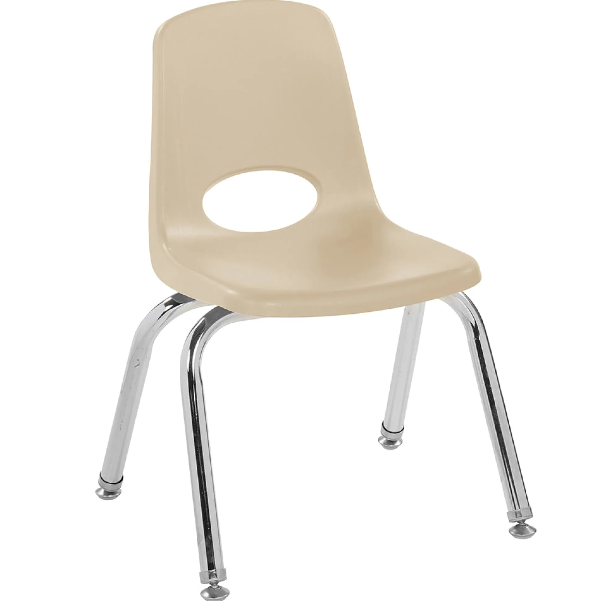 12" Sand Stack Chairs 2-Piece Set | Durable, No-Snag Classroom Seating
