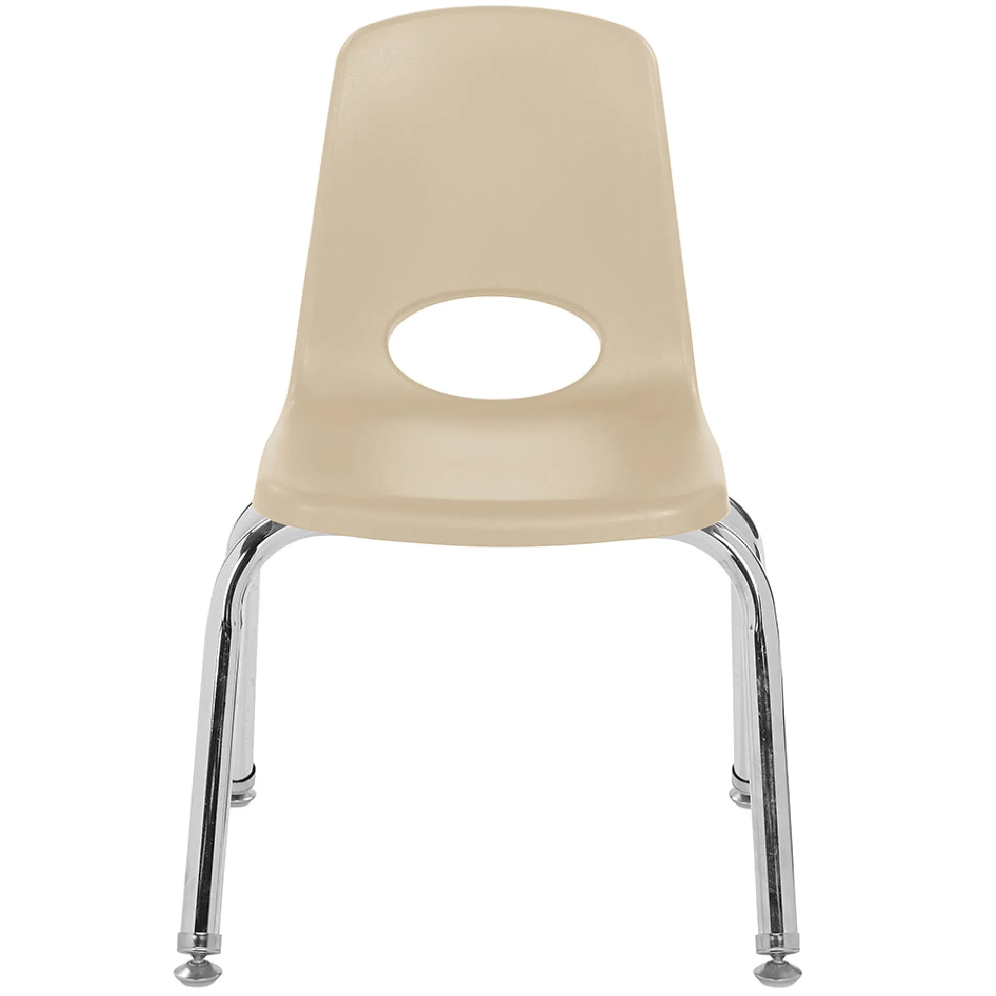 12" Sand Stack Chairs 2-Piece Set | Durable, No-Snag Classroom Seating