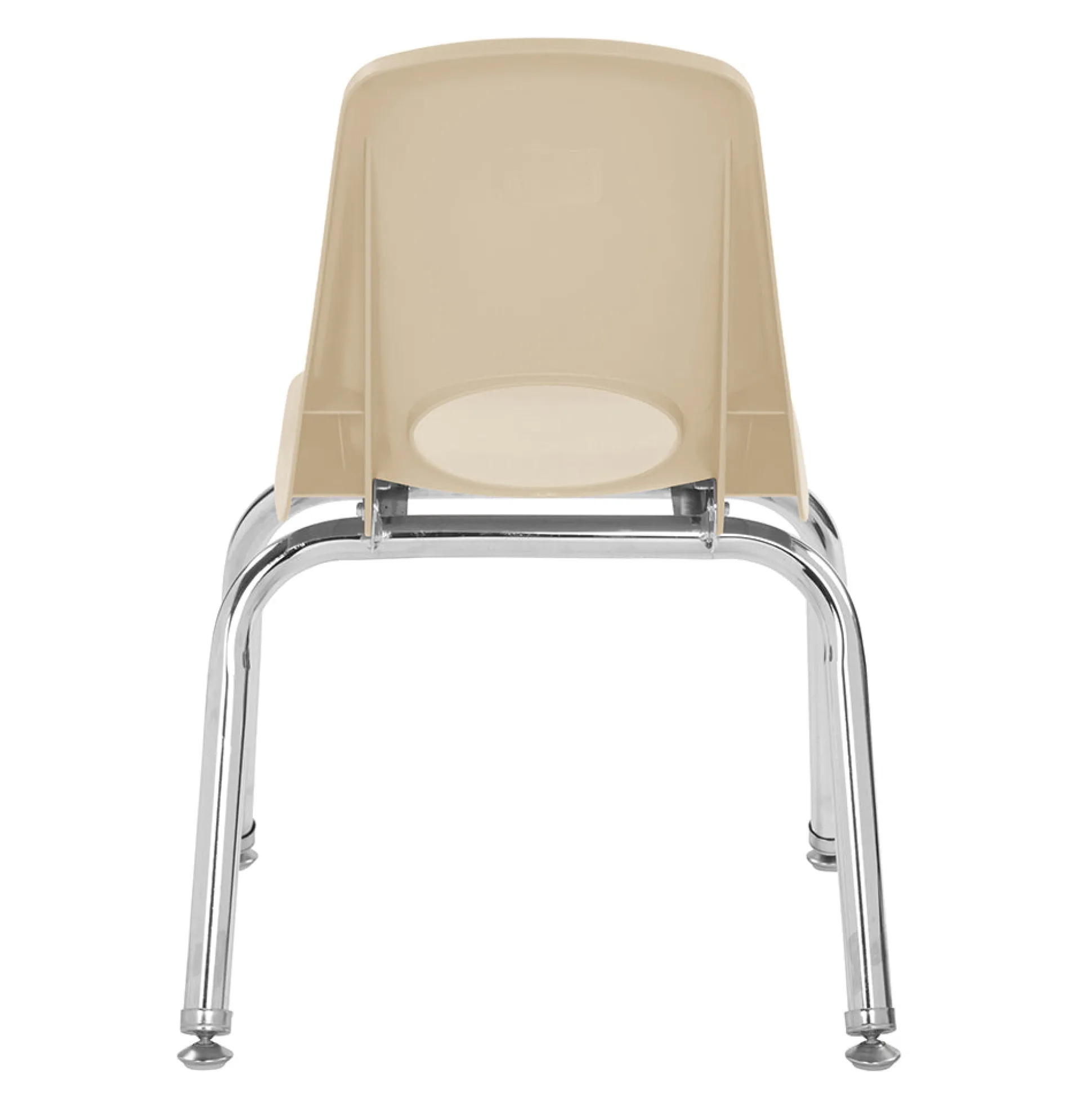 12" Sand Stack Chairs 2-Piece Set | Durable, No-Snag Classroom Seating
